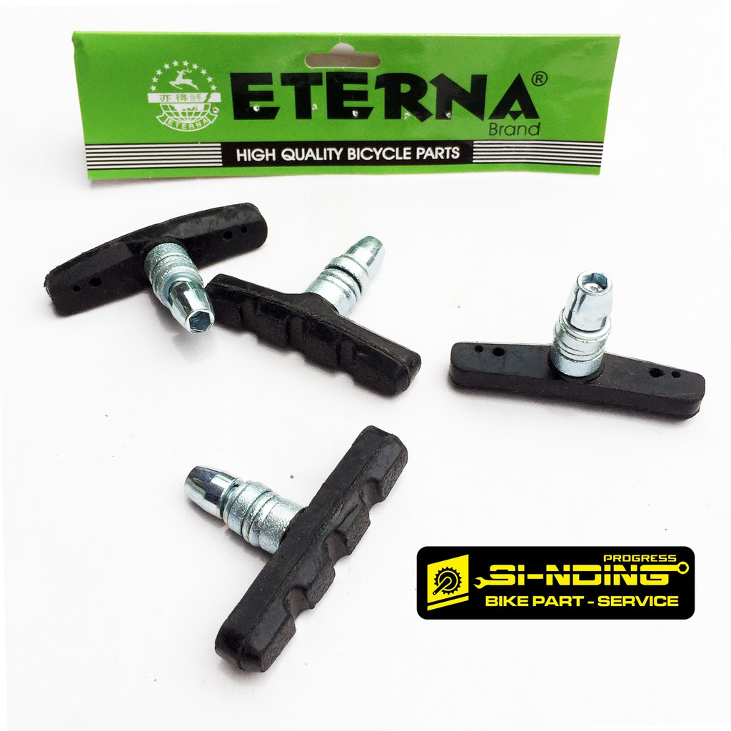 Jual Brake Shoe Kampas Rem Sepeda V Brake Kanvas Sepeda MTB Seli ...