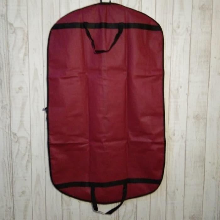 Jual Cover Jas Sarung Jas Merah Maroon Bahan Tebal Shopee Indonesia 5316