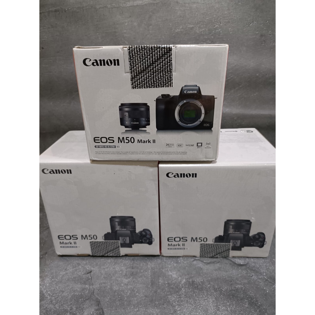 Jual Canon EOS M50 kit mark II | Shopee Indonesia