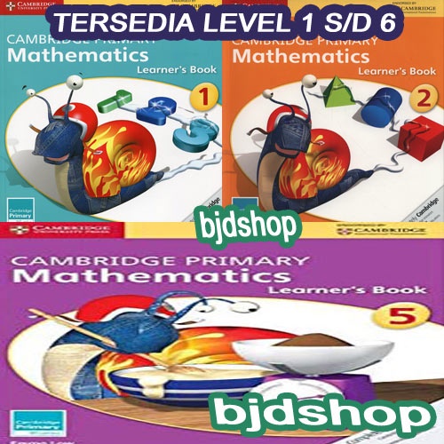 Jual Cambridge Primary Mathematics Learners Books 1 Sampai 6 | Shopee ...