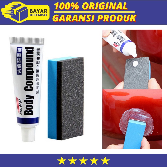 Jual Body Compound Wax Paint Scratch Auto Care Polish / Obat Poles