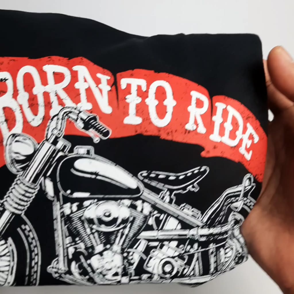Jual KAMA GARAGE Born to Ride Baju Kaos Anak Lengan Panjang Unisex ...