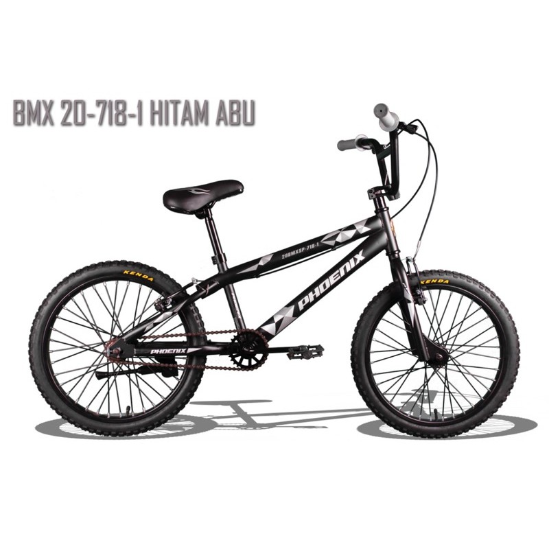 Jual SEPEDA BMX PHOENIX 718-1 UKURAN 20 INCH ADA 4 WARNA (ABU,BIRU MUDA ...