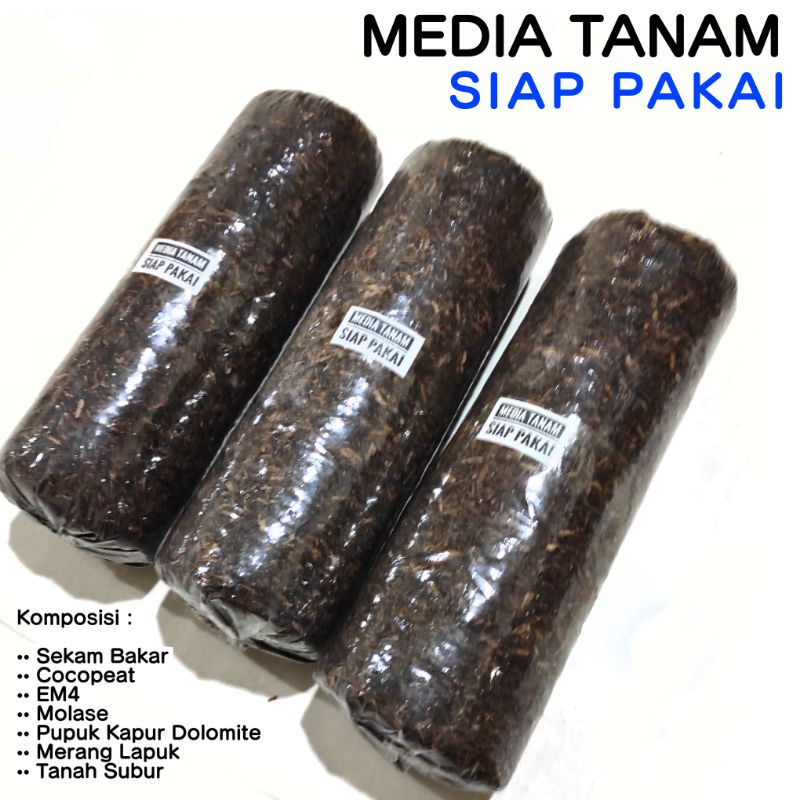 MEDIA TANAM SUBUR SIAP PAKAI UNTUK TANAMAN