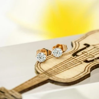 Hyl Jewelry 329E Anting Titanium Wanita Anti Karat Dan Anti Luntur Asli Dewasa Panjang Silver Jewerly Ori Tidak Selamanya Tusuk Emas Muda