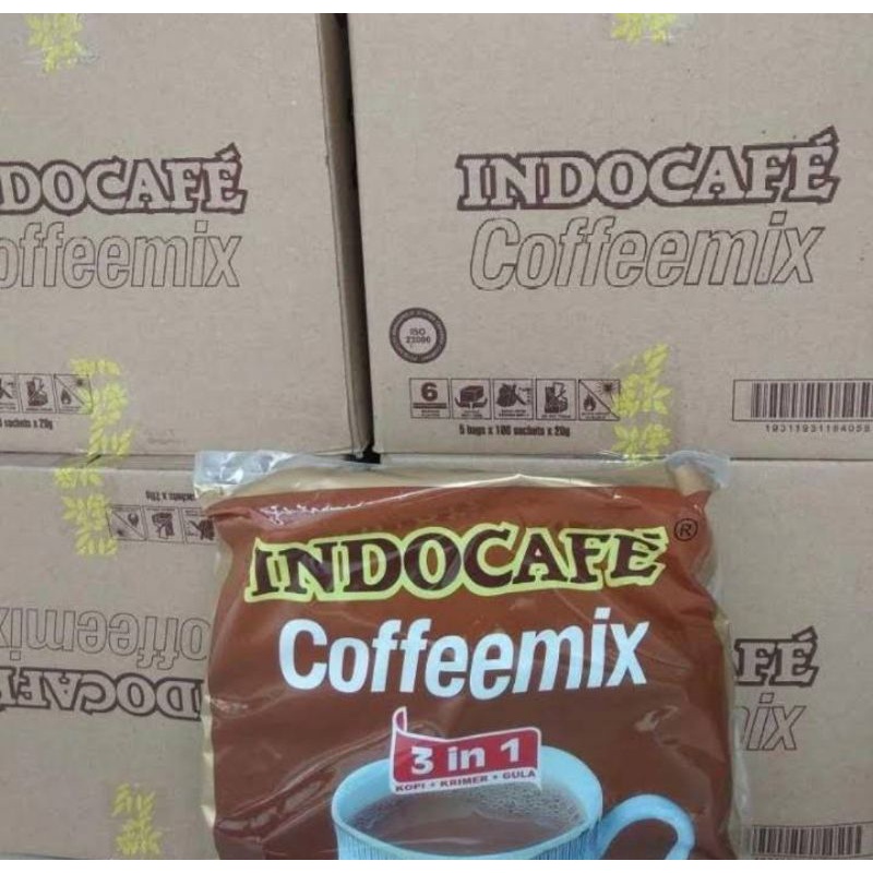 Jual Indocafe Coffeemix Pack Instant Tanpa Ampas isi 10 renteng atau