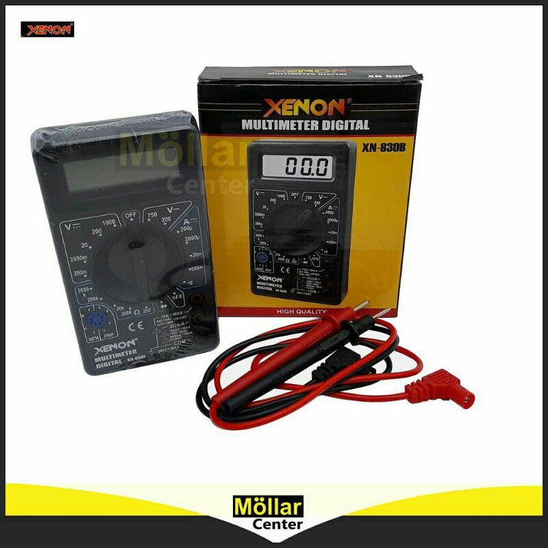Jual xenom multitester digital-avometer multitester avo tester ...