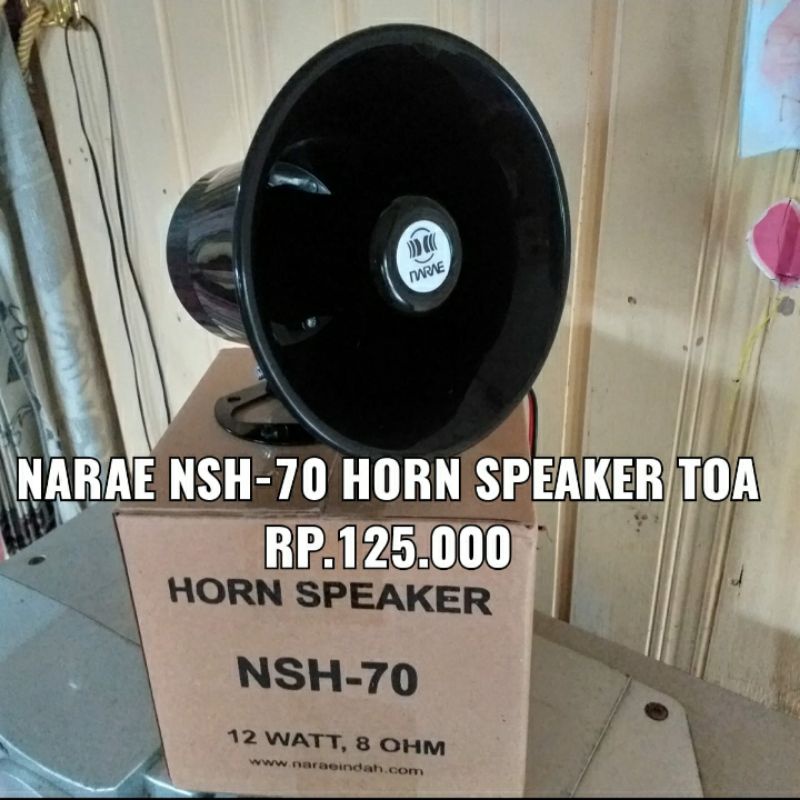 Jual HORN SPEAKER NARAE NSH 70 TOA CORONG Shopee Indonesia