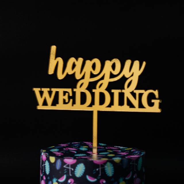 Jual Topper Acrylic Happy Birthday / Acrylic Happy Birthday / Tusukan ...