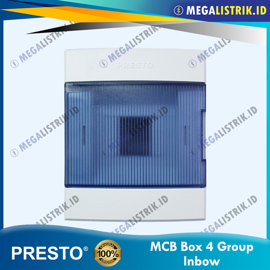 Jual Presto Fuse Box Mcb Group Inbow Heles Presto Rumah Mcb Isi Grup Modul Ib Tanam