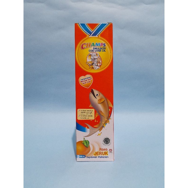 Jual CHAMPS Emulsion Cod Liver Oil Shopee Indonesia