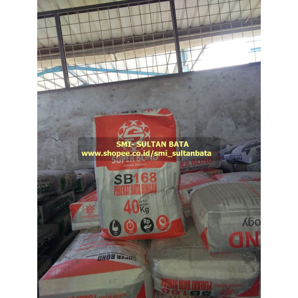 Jual Super Bond Sb 168 Leicht Mix Lm 301 Thinbed Perekat Bata Ringan