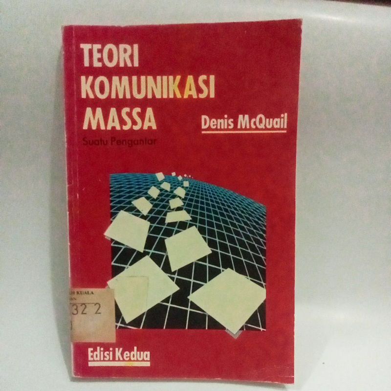 Jual Buku Teori Komunikasi Massa Suatu Pengantar | Shopee Indonesia