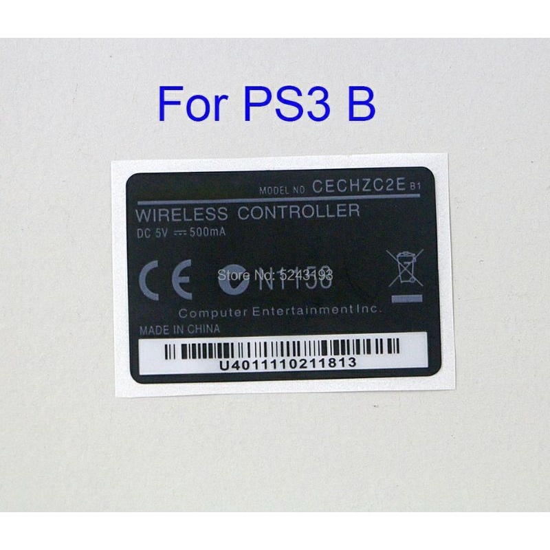 Jual Stiker Stik Ps3 barcode belakang | Shopee Indonesia