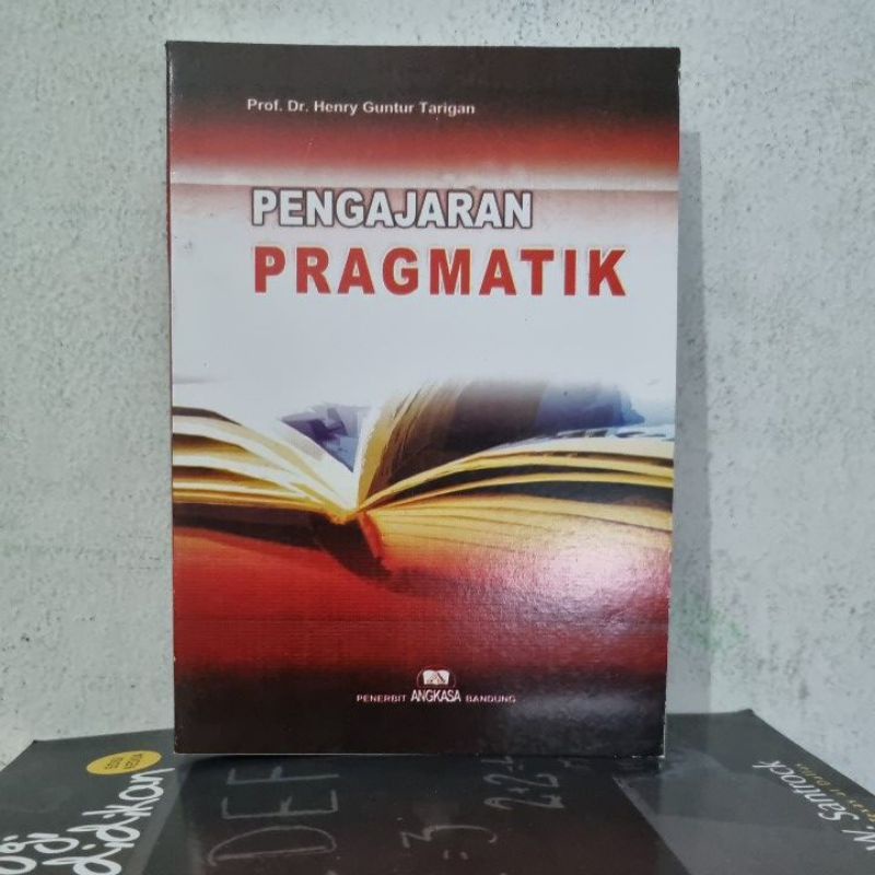 Jual Pengajaran Pragmatik Prof Dr Henry Guntur Tarigan Shopee Indonesia