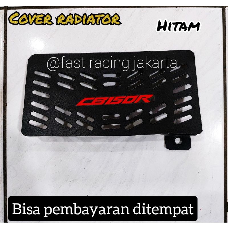 Jual Cover Pelindung Radiator Tutup Radiator CB150R New Tebal_Hitam ...