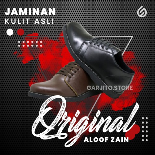 Jual Sepatu Boots Pria Berkualitas Aloof Zain Kulit Asli Original ...