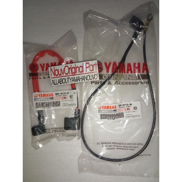 Jual Kabel aki Minus Masa Positive Min Plus Yamaha Nouvo Lele Z Kabel