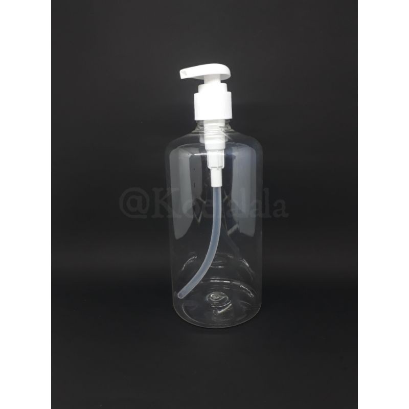 Jual Botol Pump Botol Plastik 500Ml Botol Bening PET | Shopee Indonesia