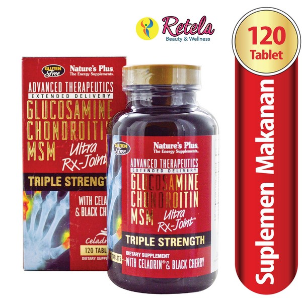 Jual Nature Plus Ultra Rx-Joint 3 Strenght / Glucosamine / Chondroitin ...