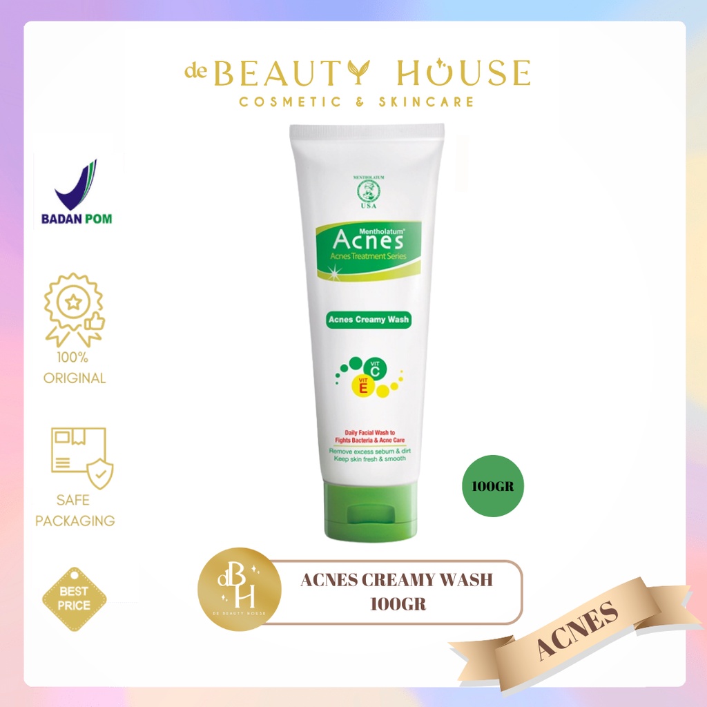 Jual ACNES Creamy Wash 100gr | Shopee Indonesia