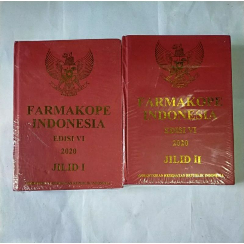 Jual Farmakope Indonesia Edisi 6.Jilid 1 Dan Jilid 2.(Sepaket) | Shopee ...