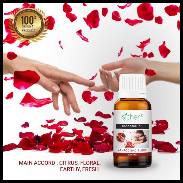 Minyak Aromatherapy Essential Oil Blend Aphrodisiac 10Ml