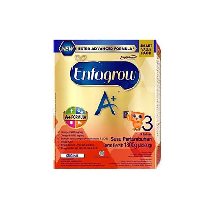 Jual ENFAGROW A+3 ORIGINAL BOX 1800 GR | Shopee Indonesia