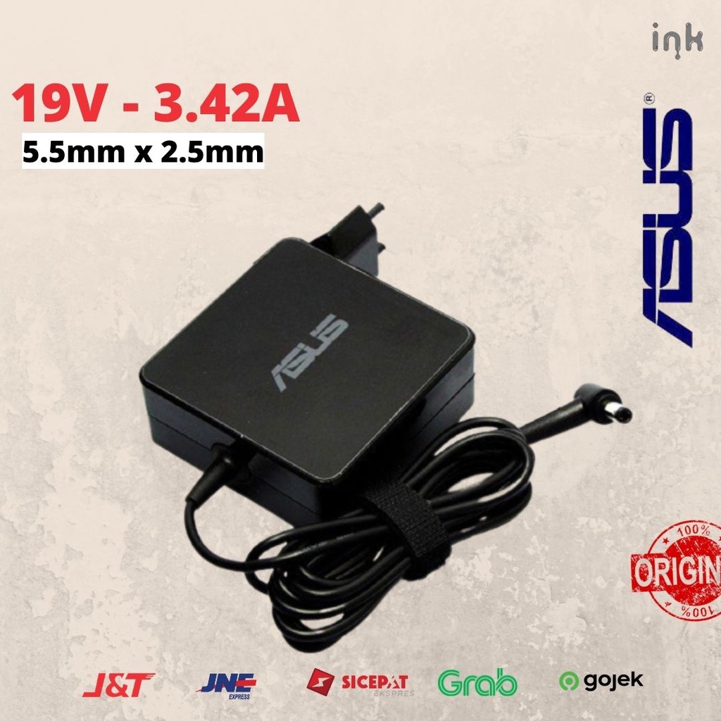 Jual Adaptor Charger Laptop ASUS 19V - 3.42A ORIGINAL | Shopee Indonesia