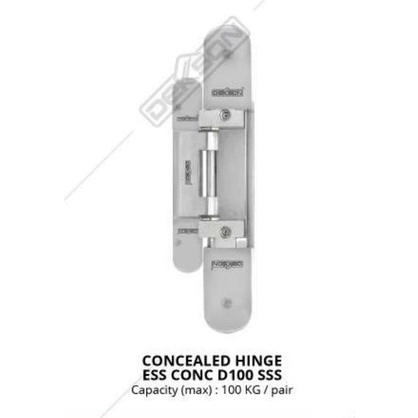Jual Engsel Conceal Adjustable Dekkson GD100N SSS Stainless Steel SUS ...