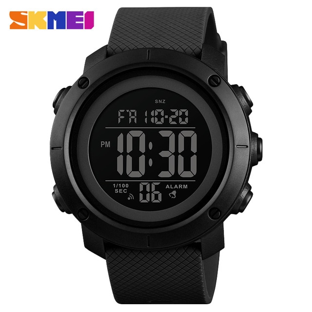 Jual SKMEI Jam Tangan Digital Pria 1434 Black Black Shopee