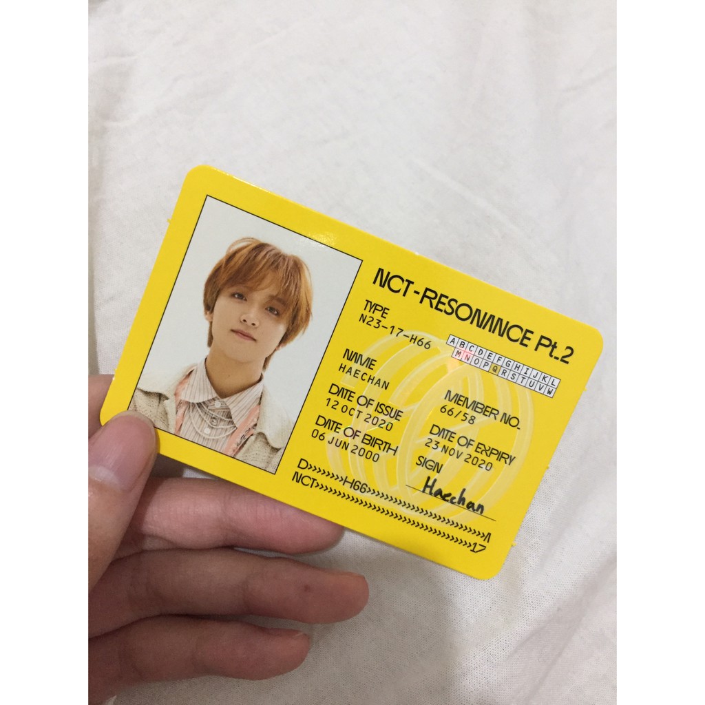 Jual WTT ID Card Haechan | Shopee Indonesia