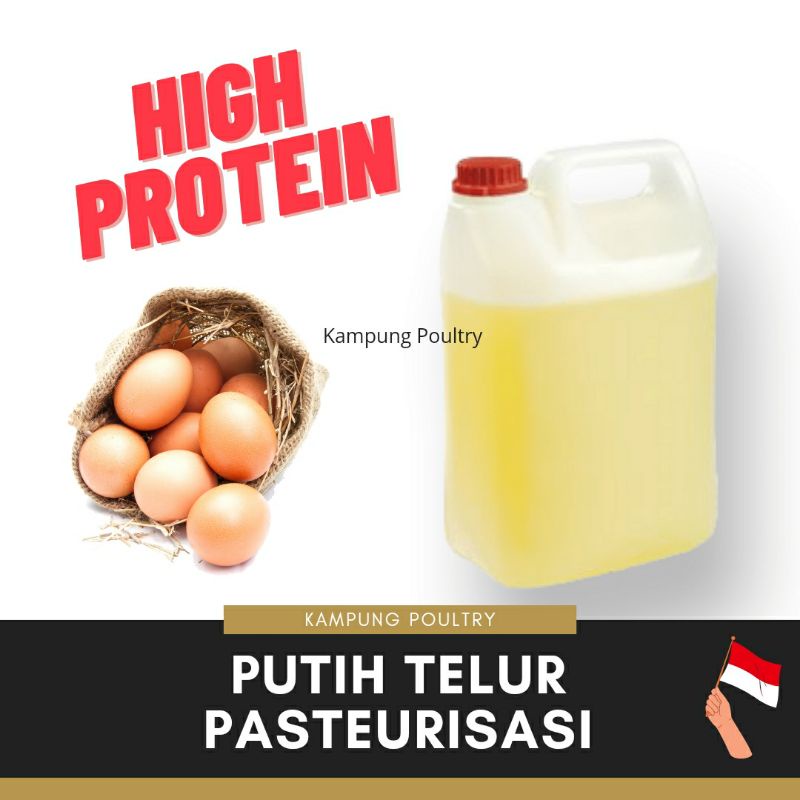 Jual Putih Telur Pasteurisasi / Egg White Liquid Shopee Indonesia