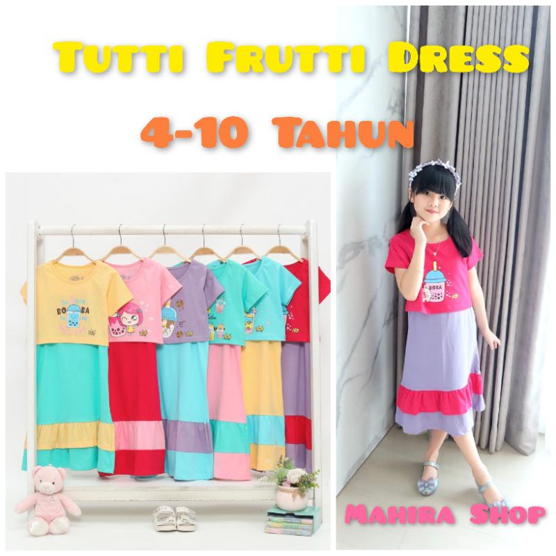 Robe Gymboree Tutti-Frutti Pour Enfant - Taille 4, Occasion Très Bon état