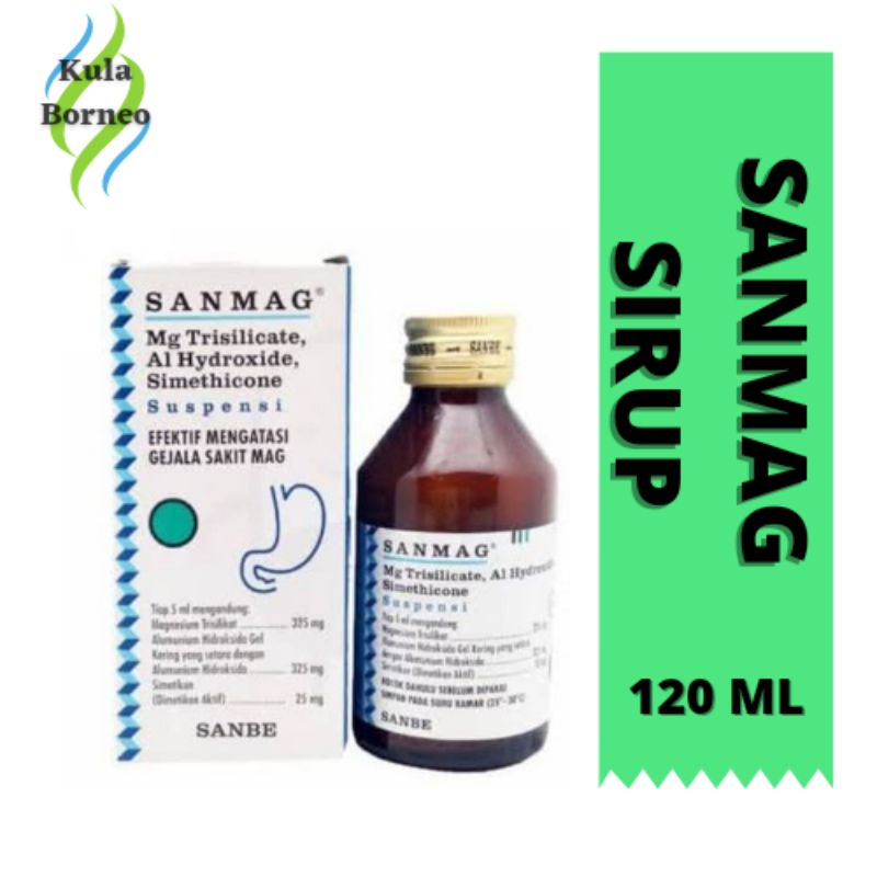 Jual Sanmag Sirup 120 Ml Shopee Indonesia