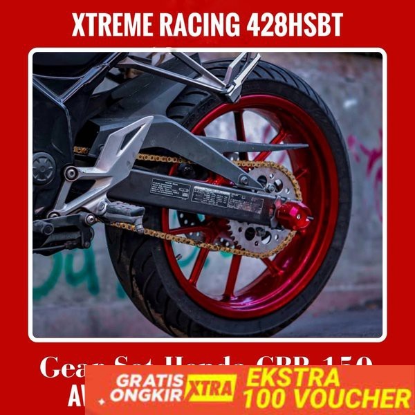 Jual GEAR SET CBR CB150R MEGAPRO SONIC GIR SET XTREME TK SINNOB GEAR