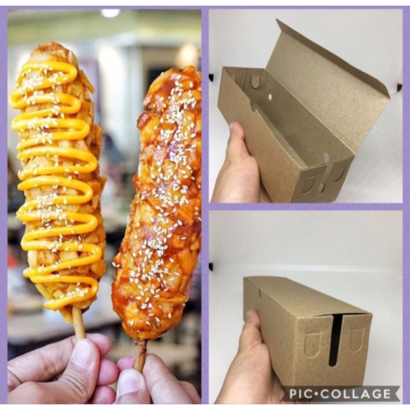 Jual BOX SOSIS PAPER CRAFT LAMINASI | Shopee Indonesia