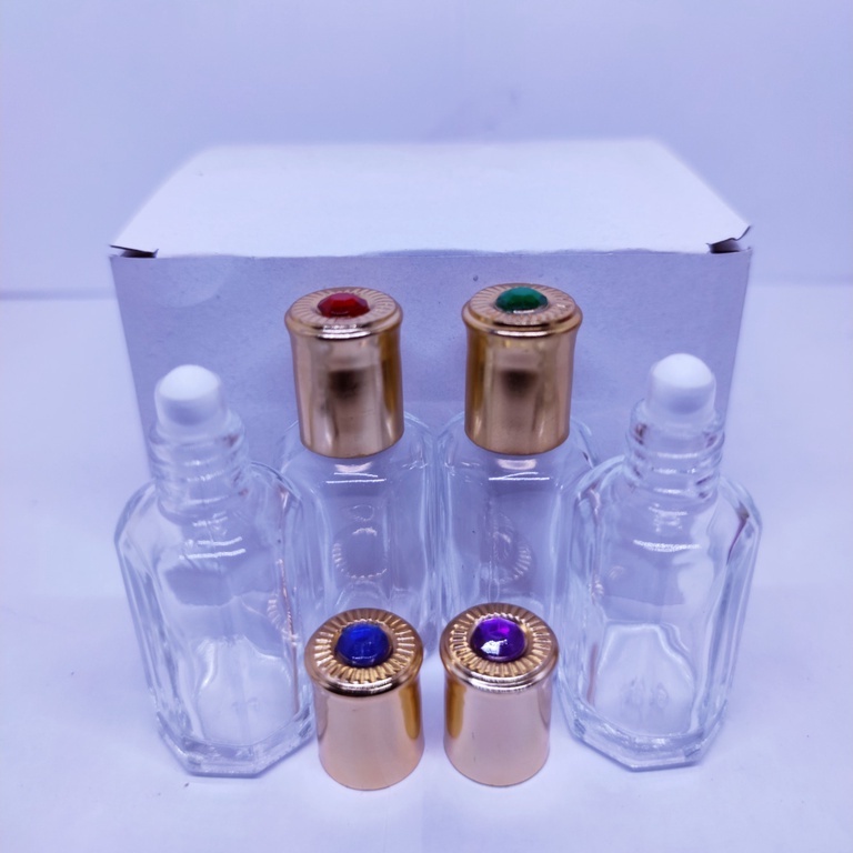 Jual BOTOL - TOLA PERMATA 12 ML | Botol parfum kosong Roll On [ Lusin ...