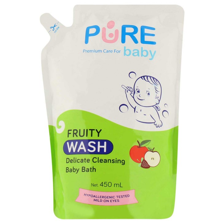 Jual PURE BB BABY Wash 2 In 1 Bath 2 Fruity & Freshy / Sabun Bayi ...