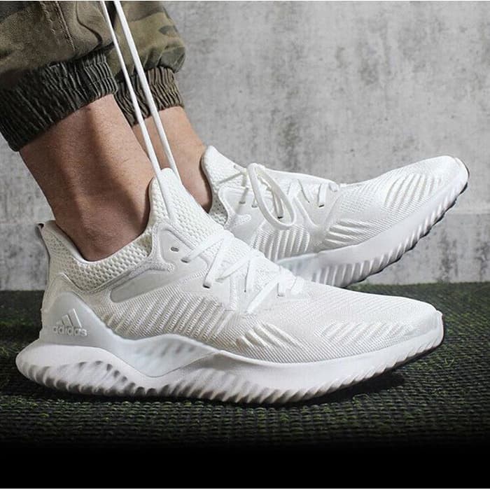 Adidas alphabounce clearance beyond triple white