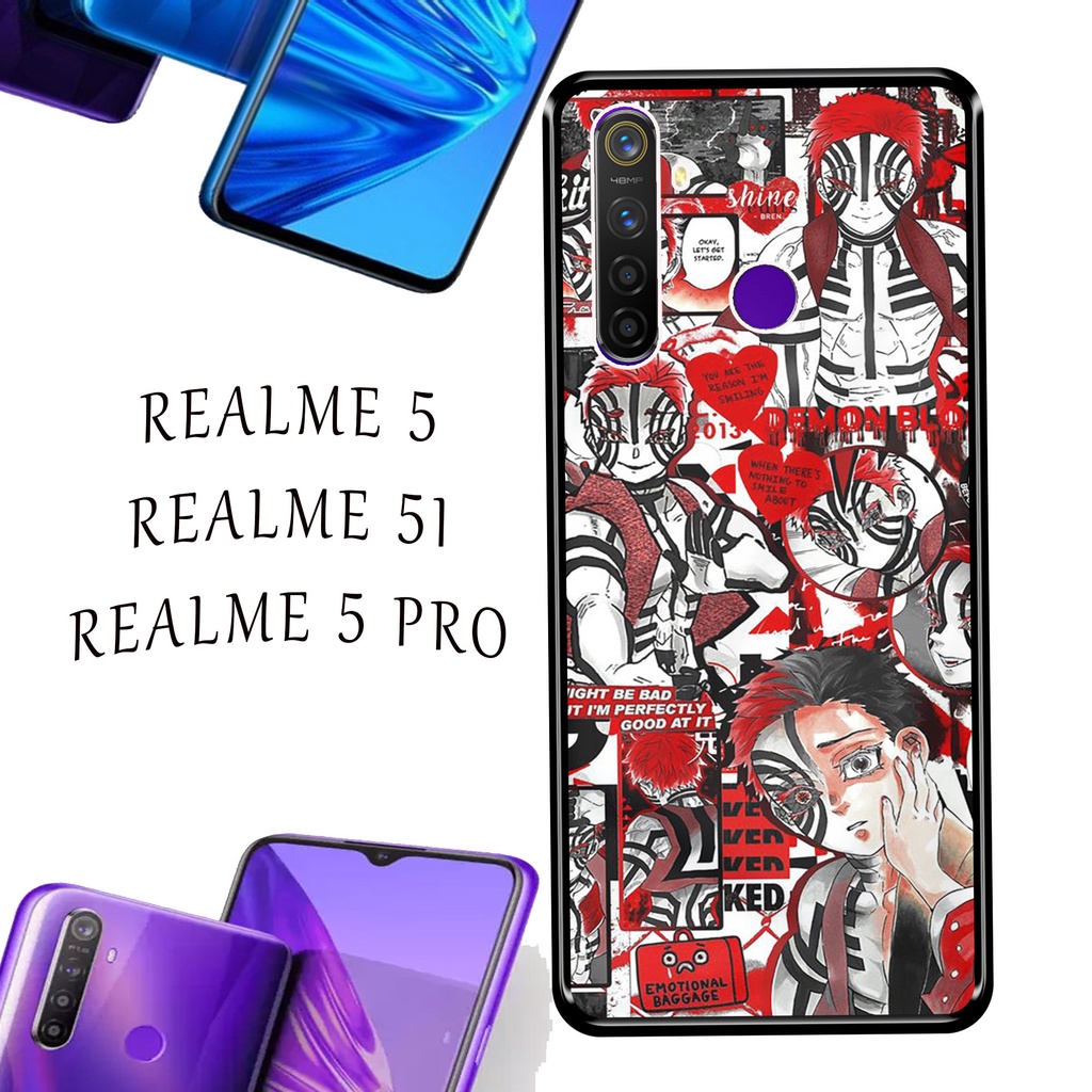 Jual Case REALME 5/5I/5 PRO Casing REALME 5/5I/5 PRO DEMON