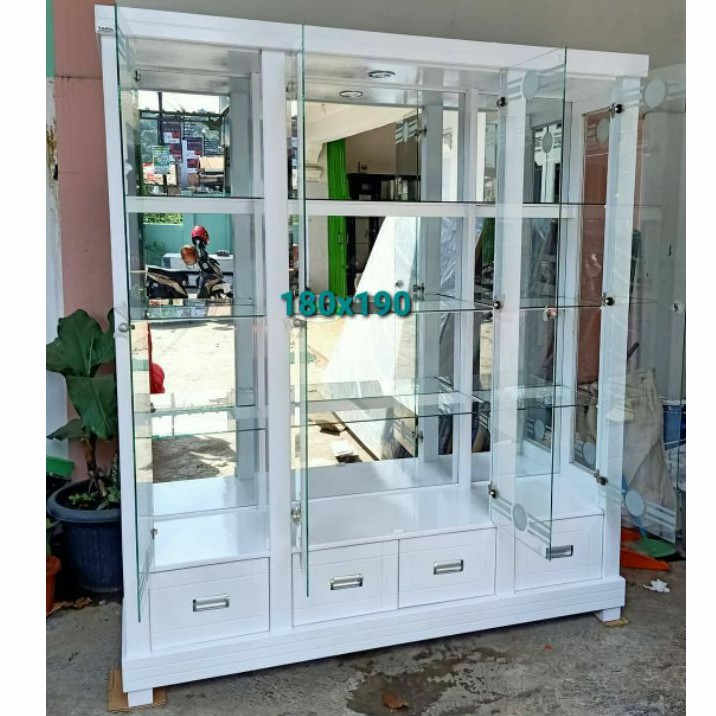 Jual Partisi Bupet Bufet lemari hias lemari pajangan lemari kaca lemari
