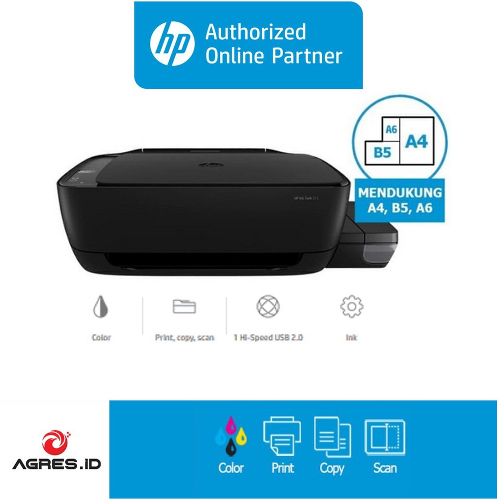 Jual HP Ink Tank 315 All in One | Shopee Indonesia