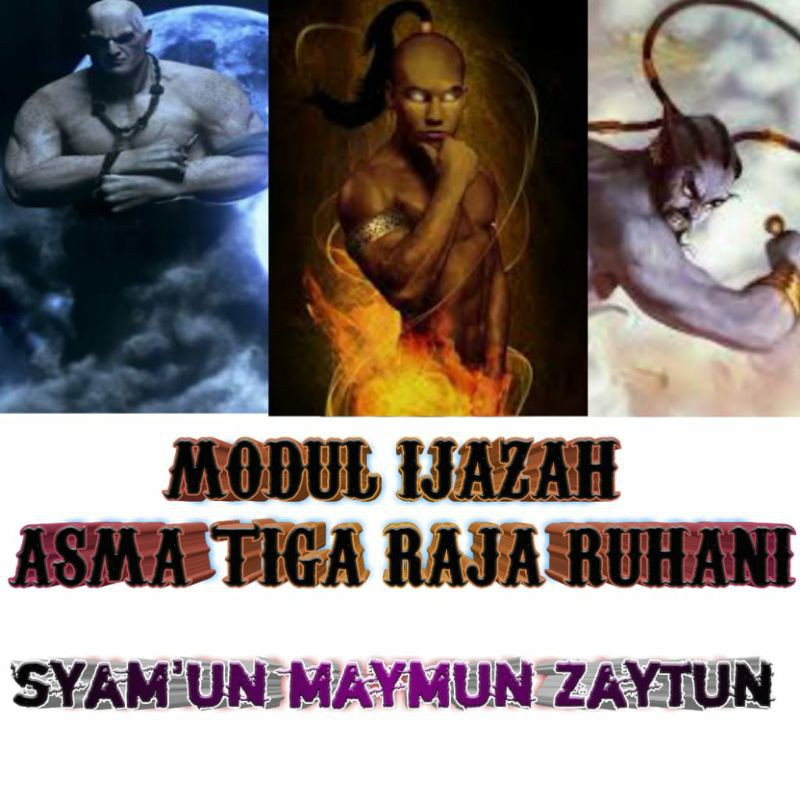 Jual Buku Asma 3 Raja Ruhani Syam'un ,Maymun,Zaytun | Shopee Indonesia
