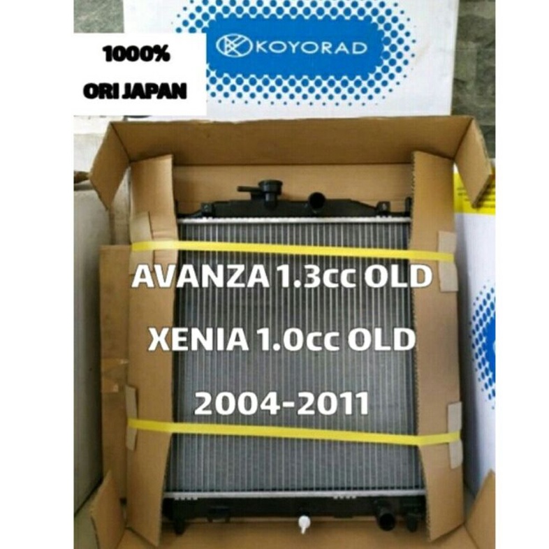 Jual RADIATOR TOYOTA AVANZA 1300CC MANUAL 2004-2011 KOYORAD ASLI ...