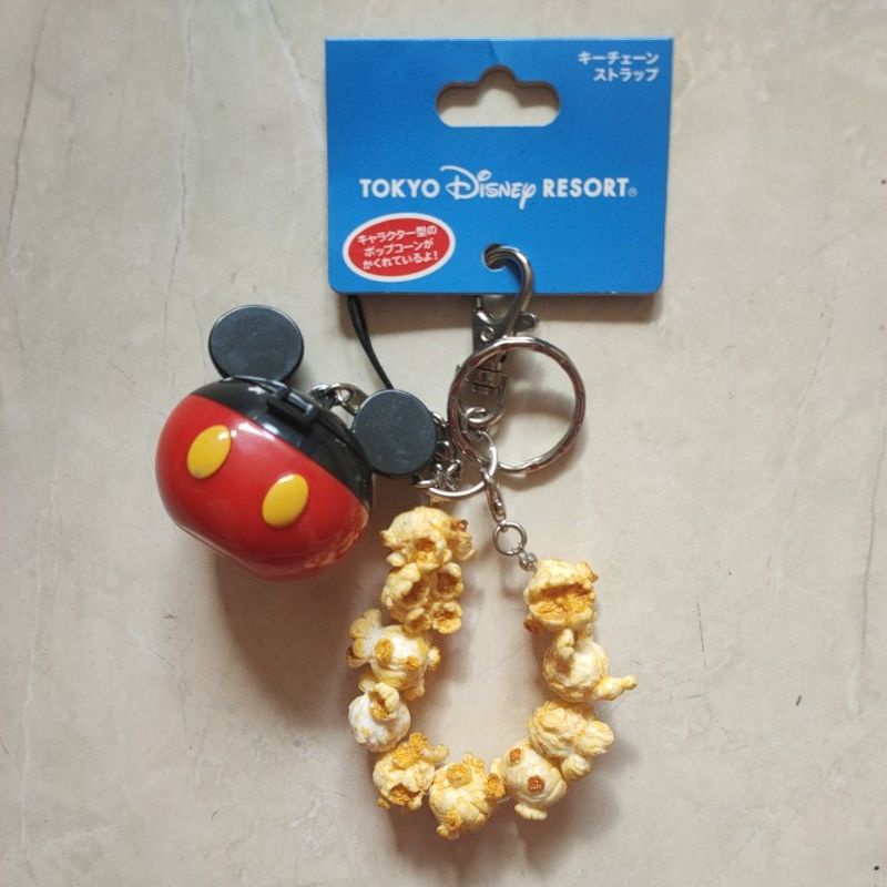 Tokyo Disneyland Club 33 Keychain Mickey Mouse Red Japan Version