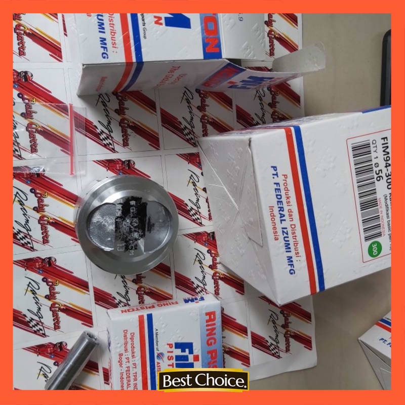 Jual Piston Kit Fim Kawasaki Kaze Modifikasi Basic Pen Mm Shopee Indonesia