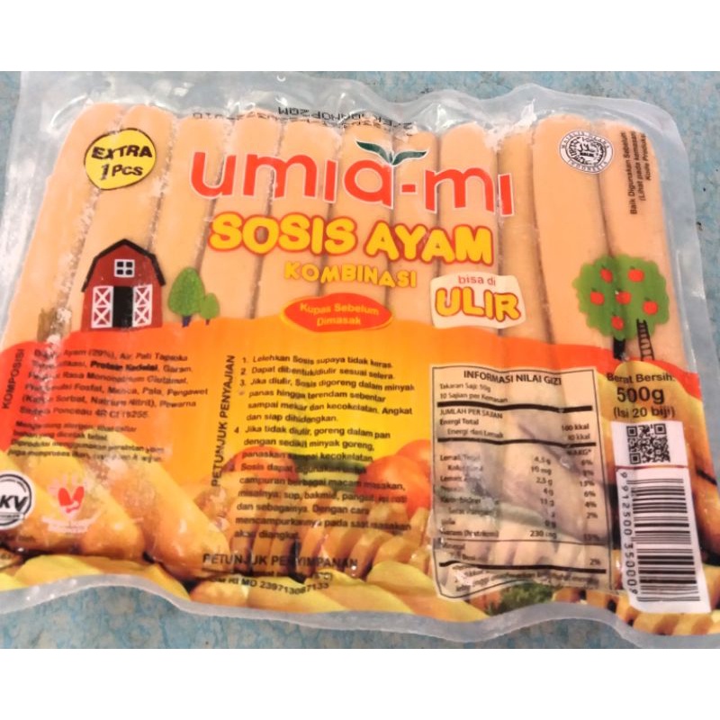 Jual umiami sosis ayam 500g | Shopee Indonesia