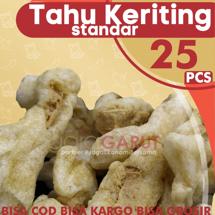 Jual Cuanki Tahu Keriting Standar 25pcs Pelengkap Baso Aci Seblak By Gg