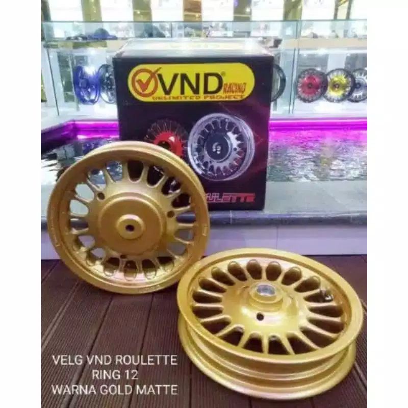 Jual Velg Racing VND roulette ring 12 Beat/Scoopy old/Genio | Shopee ...